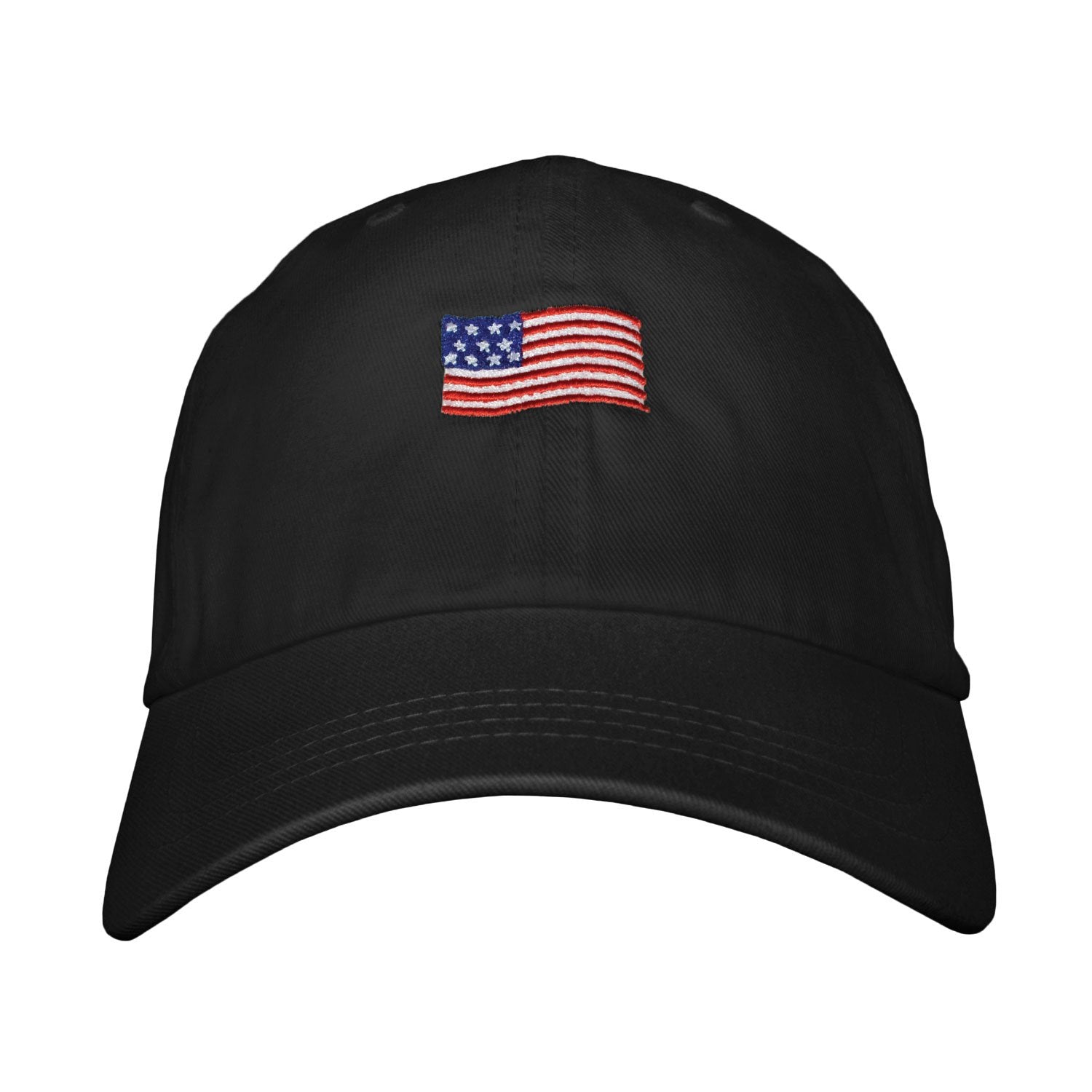 American Flag Dad hat
