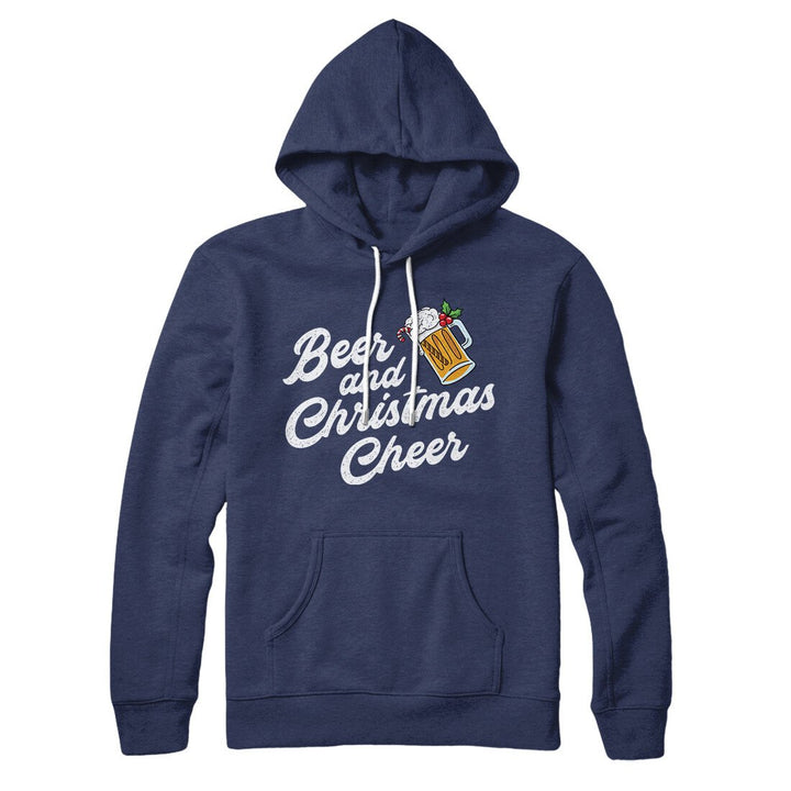 Beer And Christmas Cheer Hoodie