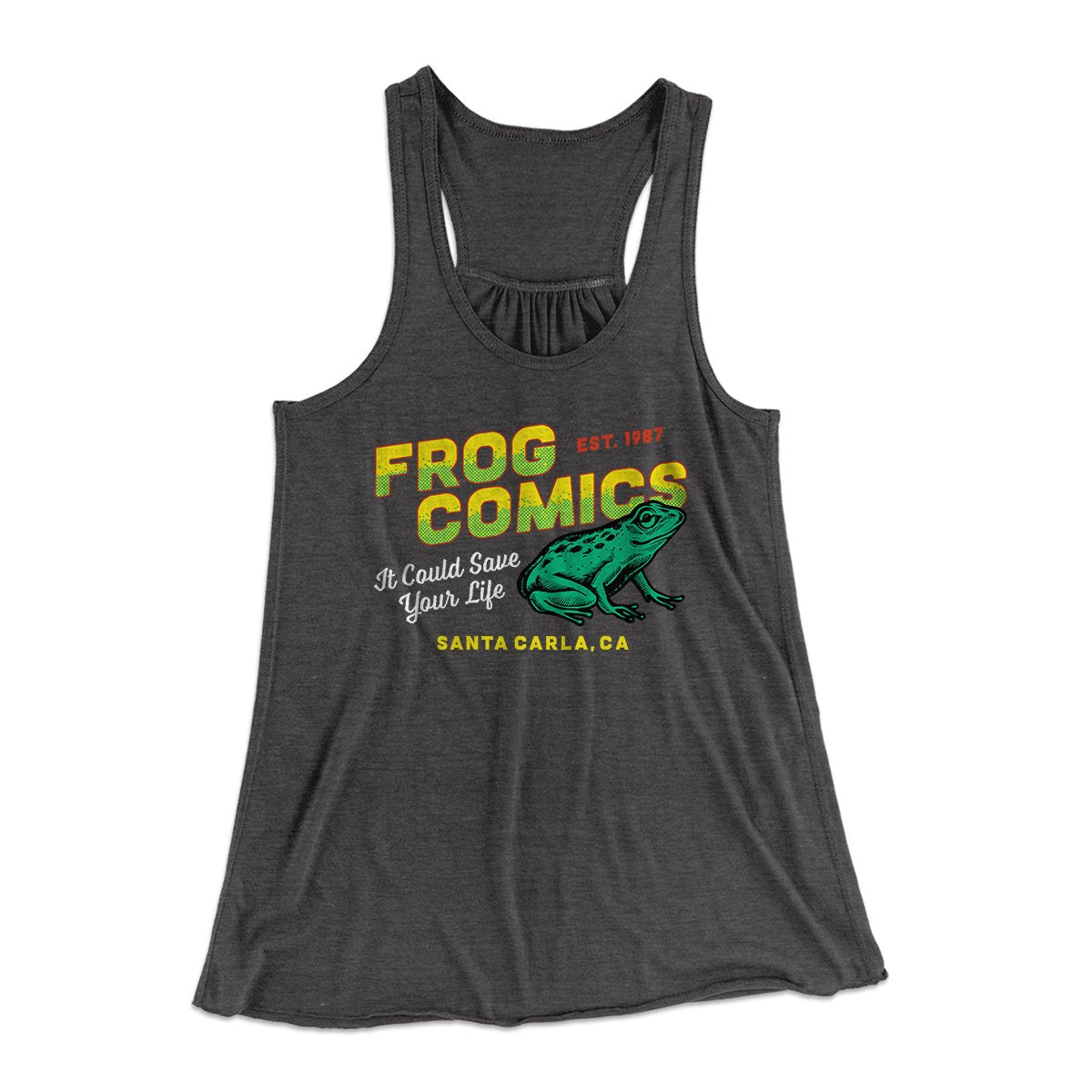 Frog Comics Women's Flowey Tank Top