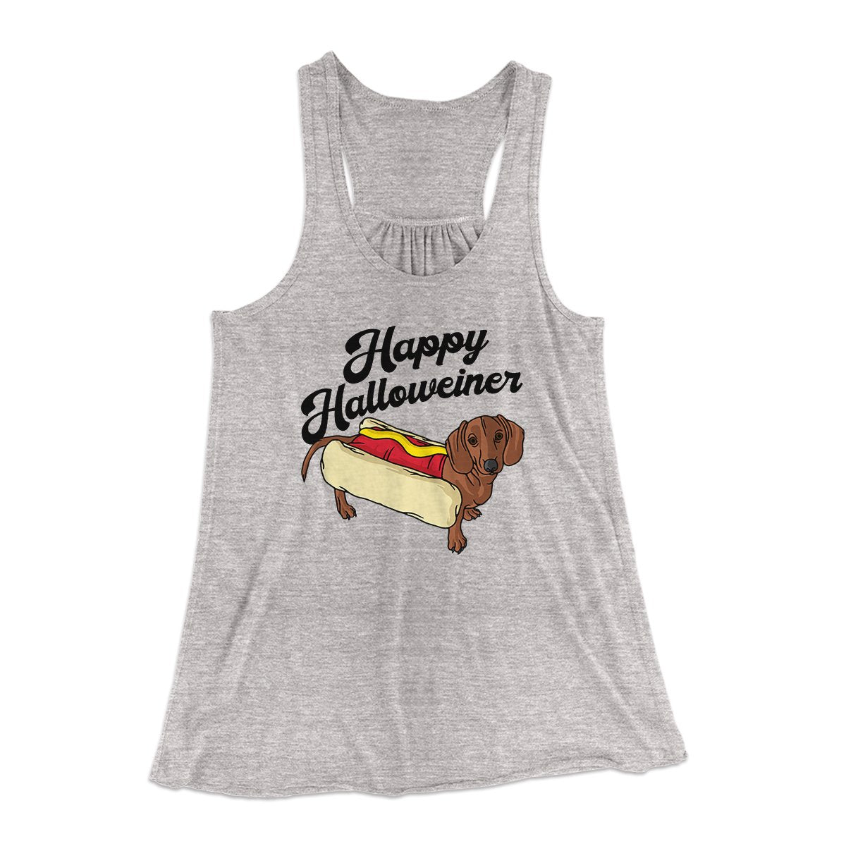 Happy Hallowiener Women's Flowey Tank Top