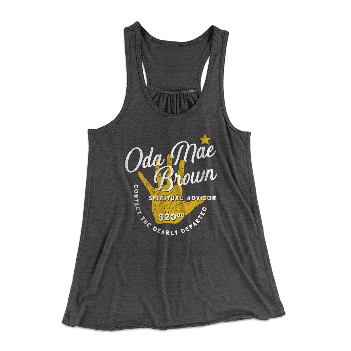 Oda Mae Brown Spiritual Advisor Women's Flowey Tank Top