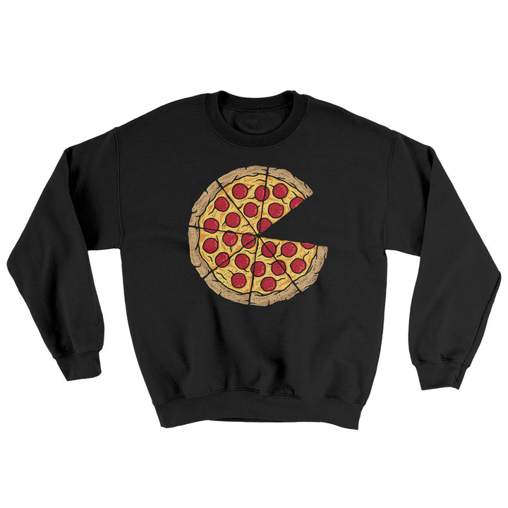 Pizza Slice Couple's Ugly Sweater Shirt - Matching Crewneck Sweatshirt