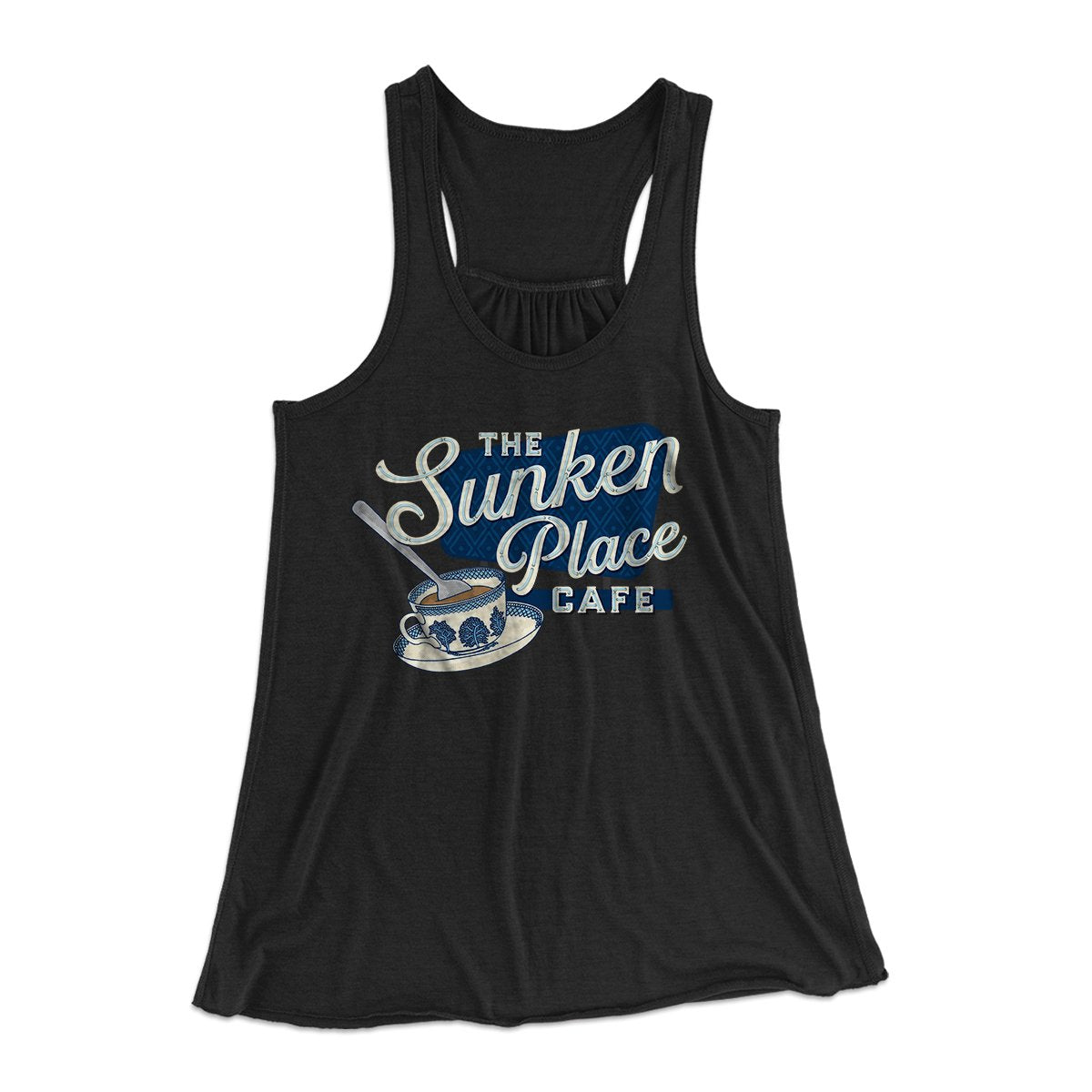 The Sunken Place Cafe Women's Flowey Tank Top