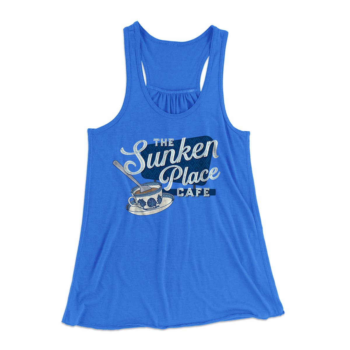 The Sunken Place Cafe Women's Flowey Tank Top