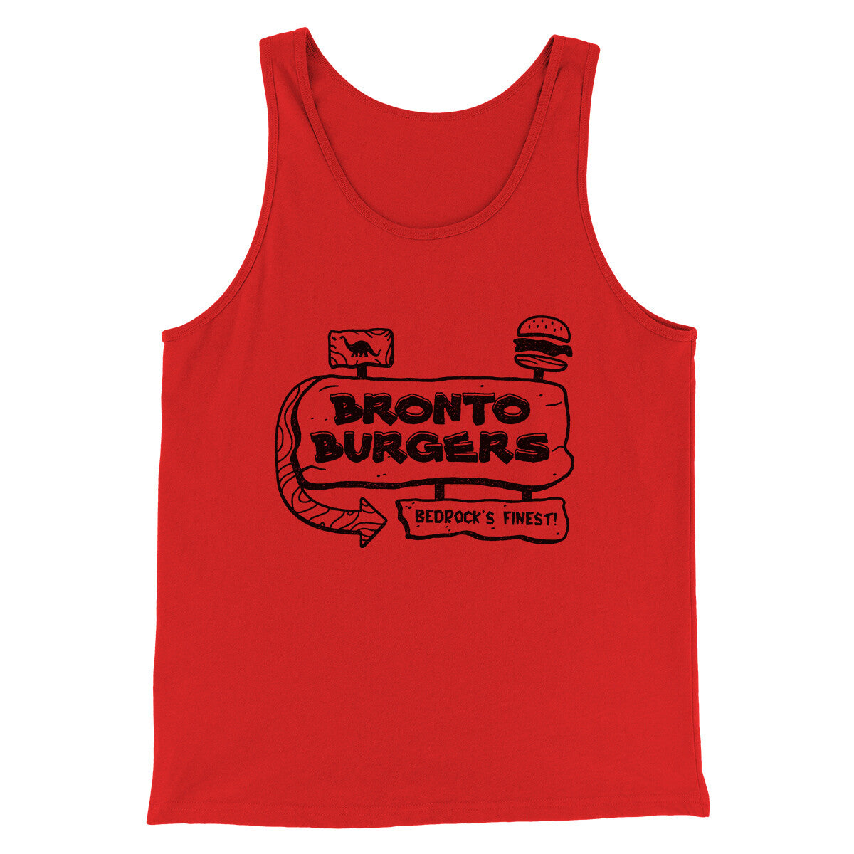 Bronto Burgers Men/Unisex Tank Top