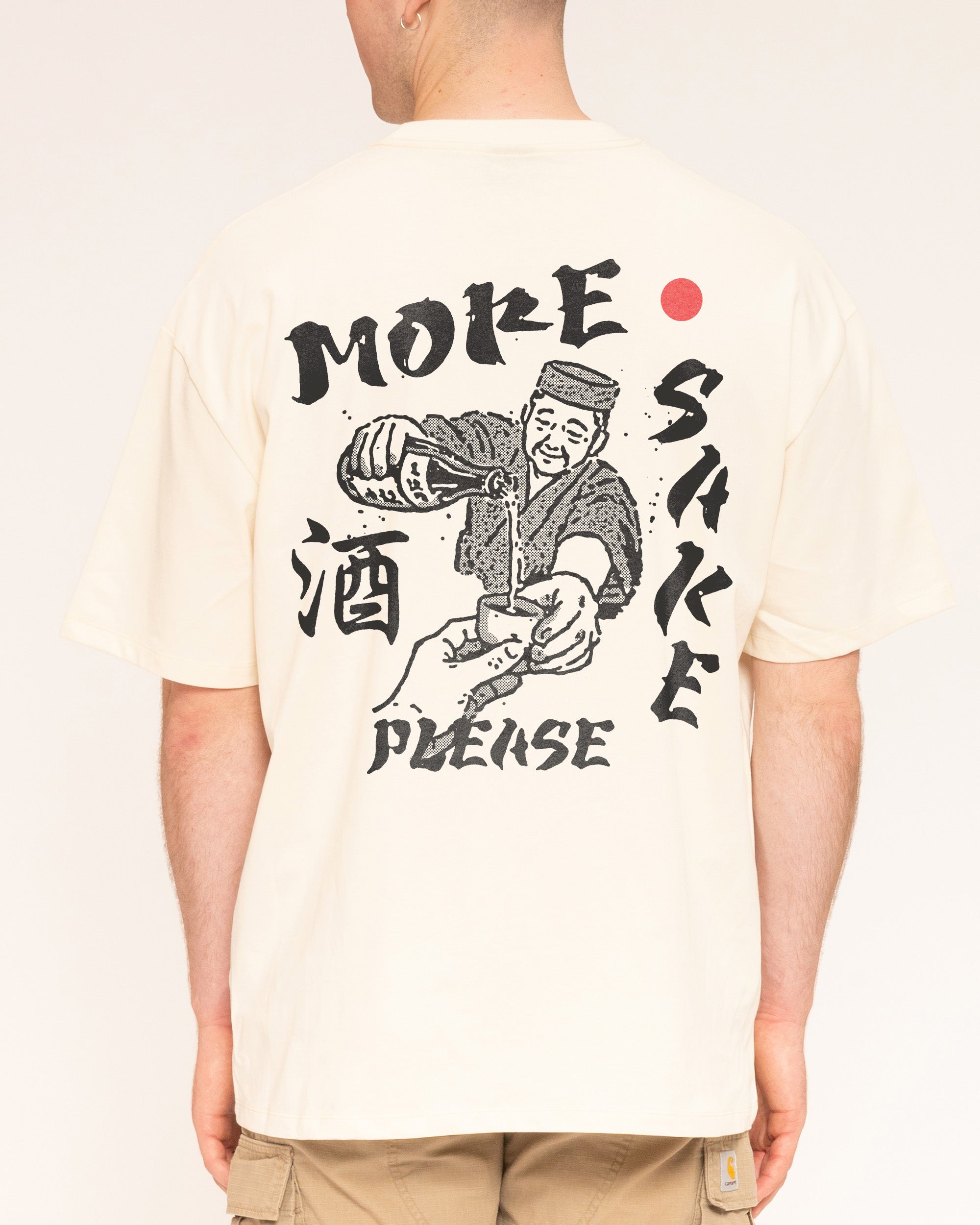 More Sake Please Oversized Tee